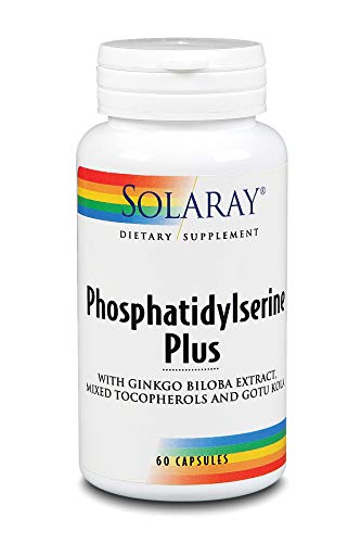 Solaray Phosphatidylserine Plus | Fosfatidilserina | 60 VegCaps