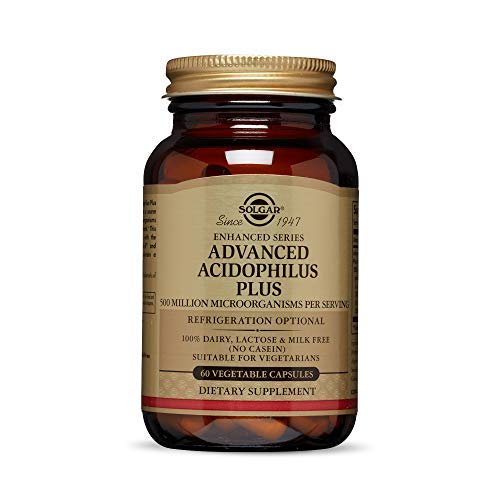 Solgar Acidophilus Plus Avanzado Cápsulas vegetales - Envase de 60