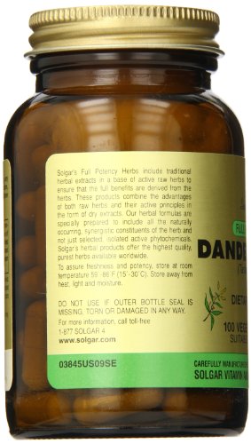 Solgar Diente León 520Mg - 100 Cápsulas