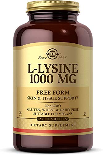 Solgar L-Lisina Comprimidos de 1000 mg - Envase de 250
