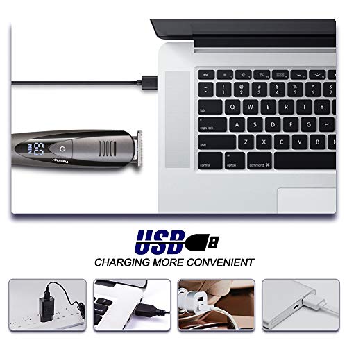 SOLIMPIA Cortapelos Electrónico Hombres Recortadora Maquina Profesional Cortar Pelo Recortador de barba y pelo, óptima precisión,