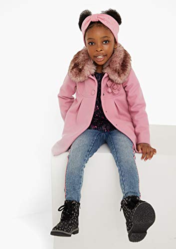 s.Oliver 403.12.009.16.151.2039921 Abrigo de Lana, Rosa Claro, 7 años para Niñas