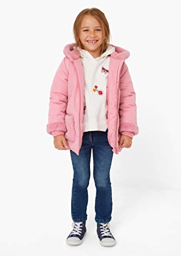 s.Oliver 403.12.009.16.151.2042183 Abrigo de Lana, Rosa Claro, 116 cm para Niñas