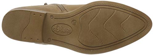 s.Oliver 5-5-25347-34, Botas Camperas para Mujer, Beige (Beige Glitter 407), 39 EU