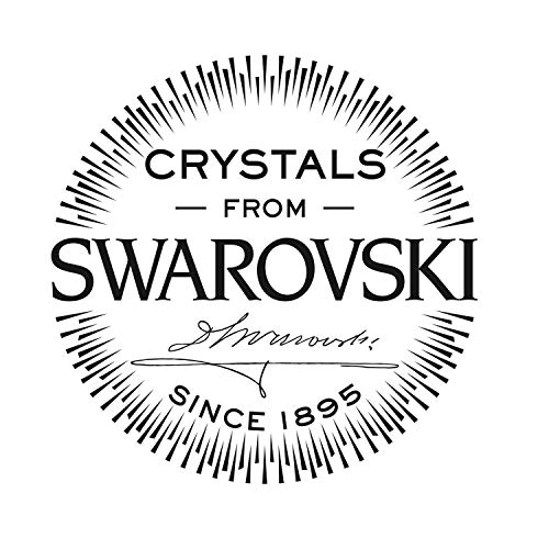 s.Oliver para Mujer, Pendientes de Swarovski redondos, 10 mm, de acero inoxidable y cristal 567190