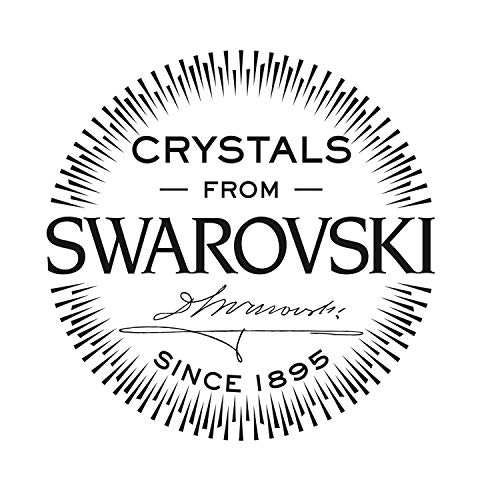 s.Oliver para Mujer, Pendientes de Swarovski redondos, 10 mm, de acero inoxidable y cristal 567190