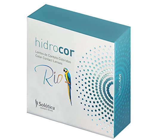 Solotica Hidrocor Rio Ipanema - lentillas de colores anuales - 1 par (2 undidades)