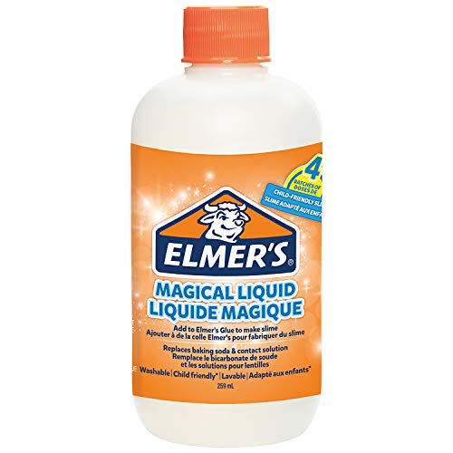 Solución líquido mágico slime de pegamento Elmer, 259 ml; adecuado para hacer slime