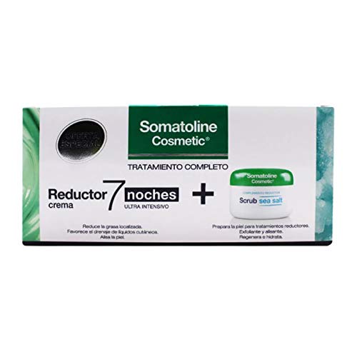 Somatoline - Pack Crema 7 noches y Exfoliante Reductor Sal Marina