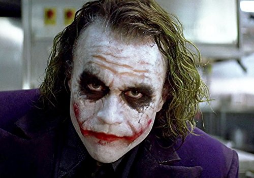 Sombra de ojos negra para disfraz del Joker, para Halloween