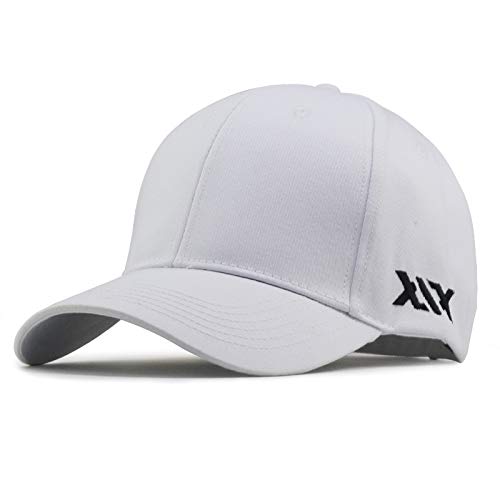 Sombrero de Primavera y Verano Gorra de béisbol Grande para Hombres Sombrero de Sol de Gran tamaño Tapa Dura Aumentar Marea de Gorra de Cabeza Grande de Gran tamaño