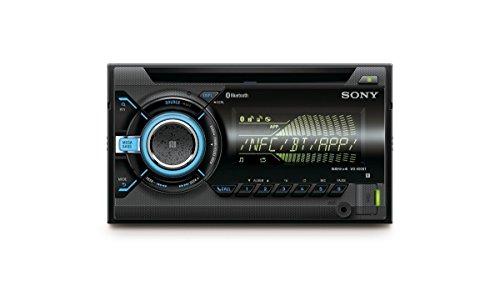 Sony WX900BT.EUR - Reproductor de CD/MP3 para Coche (tamaño 2DIN, USB, Bluetooth, 55 W) Negro
