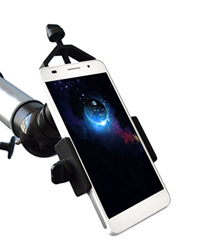 Soporte adaptador universal para teléfono móvil compatible con telescopio y microscopio de alcance monocular Binocular para iPhone, Sony, Samsung, Moto, etc.