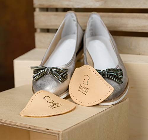 Soporte para Arco Metatarsiano Senkfusskeil de Tacco, Plantillas Ortopédicas Autoadhesivas para el Mediopié del Zapato, Fabricado en Alemania por Tacco (41-43 EUR)