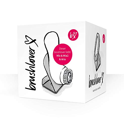 Soporte para cepillos de limpieza cara de Clarisonic: El brushlover es un soporte cara del cepillo de acero inoxidable para Mia, Mia 2 Aria de Clarisonic. Su cepillo de limpieza lo amará!