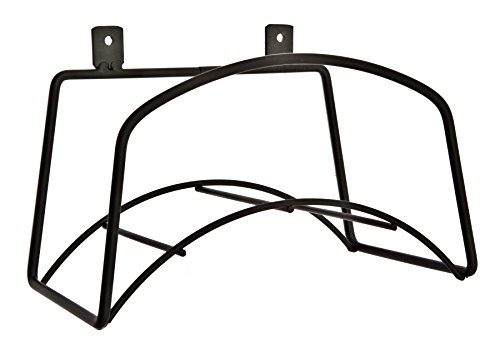 Soporte para manguera de jardín, hierro fundido, seguro para tu pared con accesorios incluidos.