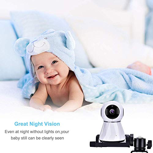 Soporte para Monitor de cámara para bebé, Soporte Giratorio Ajustable de 360 Grados, Mantenga a su bebé a la Vista, Adecuado para la mayoría de los Equipos de monitores para bebés