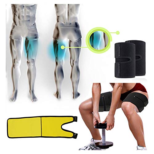 Soporte Para Muslos,Mangas De Compresión Para Muslos,Recortador De Muslos,entrenador de piernas para hombres y mujeres, construcción muscular, fitness deportivo, entrenamiento, yoga, ciclismo, boxeo