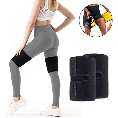 Soporte Para Muslos,Mangas De Compresión Para Muslos,Recortador De Muslos,entrenador de piernas para hombres y mujeres, construcción muscular, fitness deportivo, entrenamiento, yoga, ciclismo, boxeo