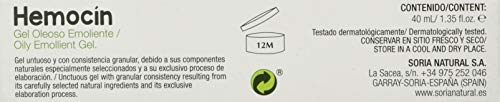 Soria Natural Hemocín Gel Oleoso Emoliente, 40 gr