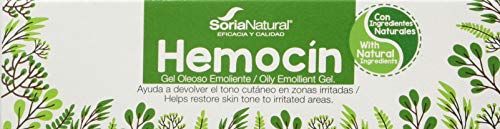 Soria Natural Hemocín Gel Oleoso Emoliente, 40 gr