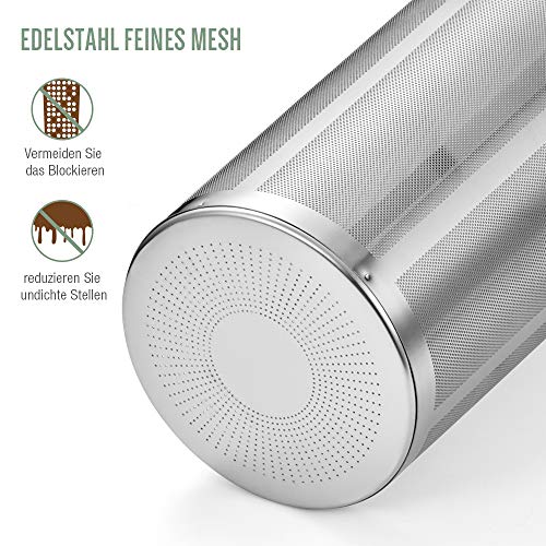 Soulhand - Cafetera de café para Cold Brew (1,5 L, vidrio de borosilicato, apta para preparar té caliente y frío)