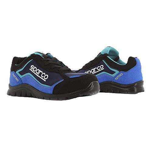 Sparco - Zapatillas Nitro S3 Black/Azul talla 44
