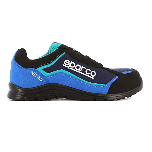 Sparco - Zapatillas Nitro S3 Black/Azul talla 44