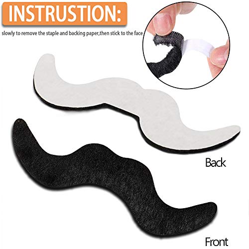 SPECOOL Accesorios de Pirata con Parche en el Ojo Pirata Pirata Espada Pendientes de Gancho de Pirata Conjunto Falso Bigote Pirata capitán Traje Conjunto para niños