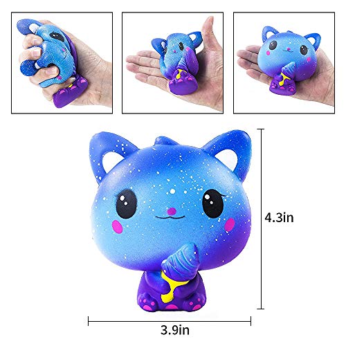 SPECOOL Antiestres Squishy Kawaii Squishy Juguete Slow Rising Squeeze Perfumada Suave Antiestrés Regalo para Niños Adultos