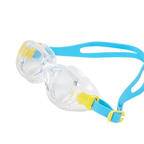 Speedo Futura Classic Ju Accesorios natación, Bebé-Niños, Japan Blue/Clear, Talla Única