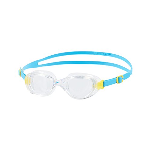 Speedo Futura Classic Ju Accesorios natación, Bebé-Niños, Japan Blue/Clear, Talla Única