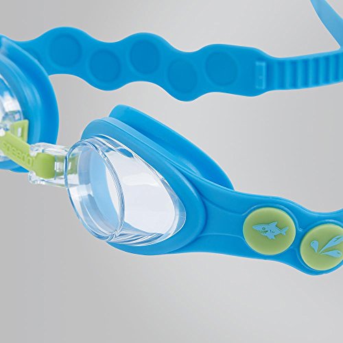 Speedo Sea Squad Gafas de Natación, Unisex bebé, Azul/Verde, Talla Única
