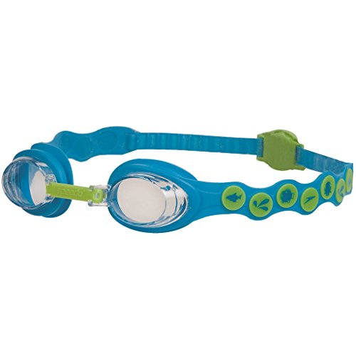 Speedo Sea Squad Gafas de Natación, Unisex bebé, Azul/Verde, Talla Única