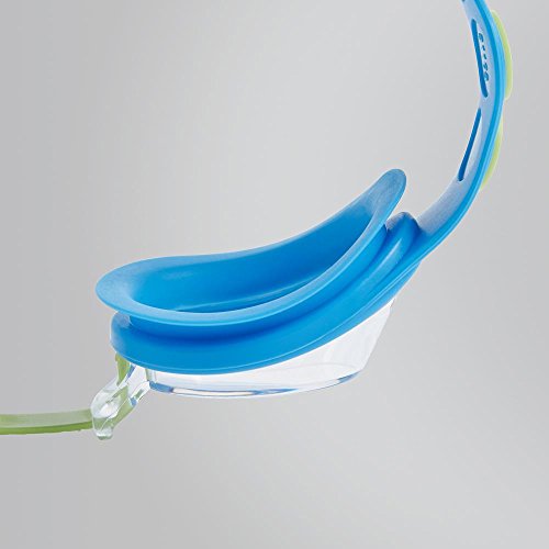 Speedo Sea Squad Gafas de Natación, Unisex bebé, Azul/Verde, Talla Única