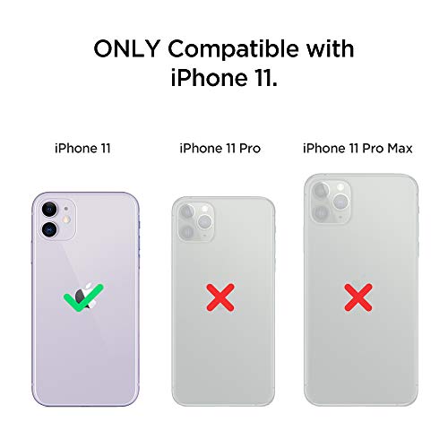 Spigen Funda Ultra Hybrid, Compatible con Apple iPhone 11 (6.1") 2019 - Red Crystal