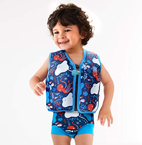 Splash About Go Splash Chaleco Flotador, Unisex bebé, Under The Sea, 3-6 años