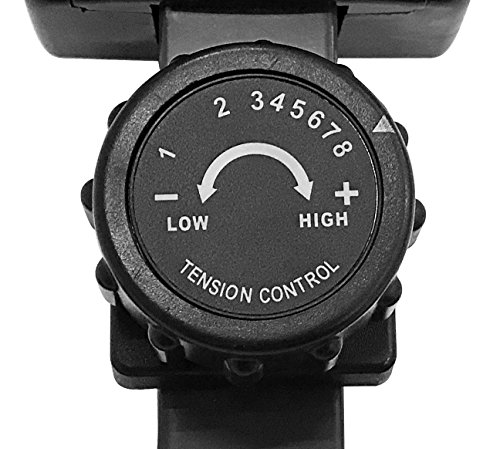 SportPlus Minibicicleta Estática Sistema de Frenado Magnético Silencioso-8 Niveles de Resistencia, Adultos Unisex, Multicolor, 64,5x43x35cm