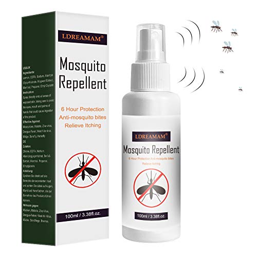 Spray Anti Mosquitos,Repelente de mosquitos,Anti Mosquitos, para la Prevención de Picaduras, Repelente de Mosquitos para la Prevención de Picaduras, Eficaz Mosquito Tigre