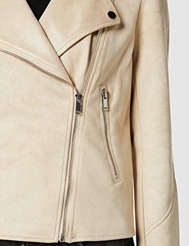 Springfield 4.2.T.Perfecto Antelina Chaqueta, Multicolor (Multicolor 52), 40 (Tamaño del Fabricante: 40) para Mujer