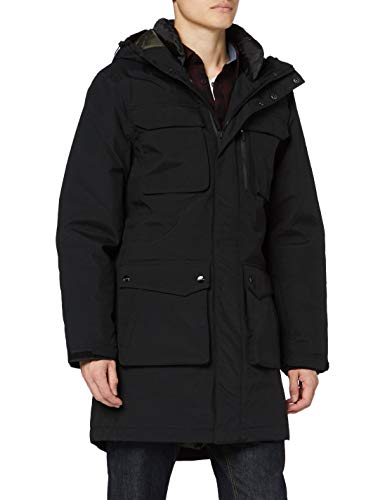 Springfield 4Ds.Parka Plumas INT Chaqueta, Negro (Black 1), X-Small (Tamaño del Fabricante: XS) para Hombre