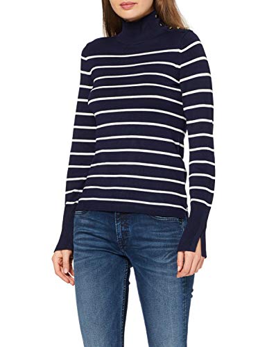 Springfield 7.J.Ap.T.Turtle Neck Jersey, Azul (Azul 19), Small (Tamaño del Fabricante: S) para Mujer