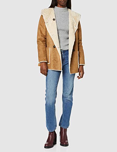 Springfield 7.T.Abrigo Doble Faz Abrigo, Multicolor (Multicolor 50), 38 (Tamaño del Fabricante: 38) para Mujer