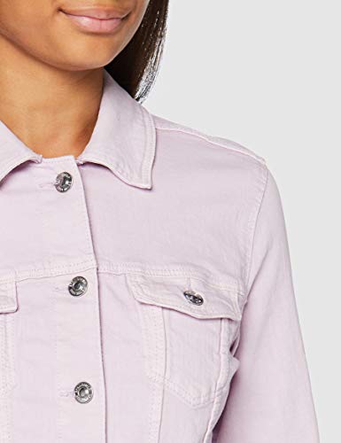 Springfield Cazadora Denim Col-c/73 Chaqueta Deportiva, Rosa (Pink 73), S (Tamaño del Fabricante: S) para Mujer