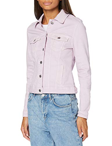 Springfield Cazadora Denim Col-c/73 Chaqueta Deportiva, Rosa (Pink 73), S (Tamaño del Fabricante: S) para Mujer