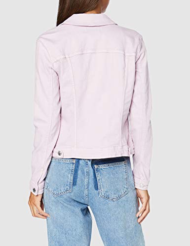 Springfield Cazadora Denim Col-c/73 Chaqueta Deportiva, Rosa (Pink 73), S (Tamaño del Fabricante: S) para Mujer