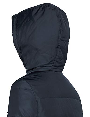 Springfield INT.Real Down Teddy Abrigo, Azul (Gama Azules 19), 38 (Tamaño del Fabricante:38) para Mujer