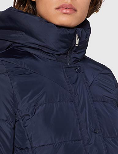 Springfield INT.R.Real Down Tecnico Chaqueta, Azul (Azul 19), Medium (Tamaño del Fabricante: M) para Mujer