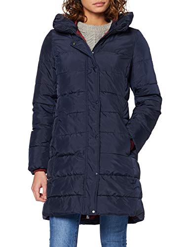 Springfield INT.R.Real Down Tecnico Chaqueta, Azul (Azul 19), Medium (Tamaño del Fabricante: M) para Mujer