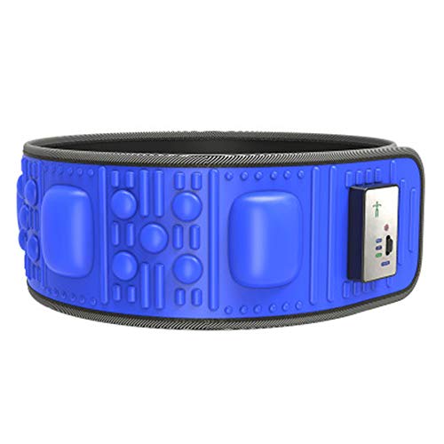 SSZZ Moldeador De Cuerpo Eléctrico, Cinturón De Tonificación De Ejercicio Delgado, Recortador De Cintura, Cinturón, Quemador De Grasa, Herramienta Vibratoria De Fitness para Mujeres Y Hombres